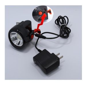 Mini KL2.5LM LED Mining Cap Lamp 4000lux Portable Cordless