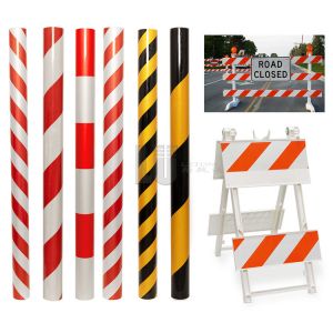 Strong Adhesive Reflective Warning Tape For Traffic Barrier