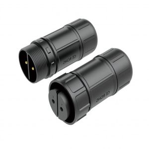 Cheap 40A Rated Current Waterproof Data Connector Quick Plug Tee Adapter TUV Certified for sale