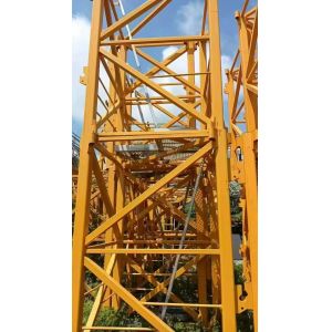 Global of Yellow Zoomlion 6515-10 Tower Crane for Construction