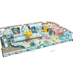 Vivid Colors Indoor Playground Equipment Customized Childrens Indoor Play