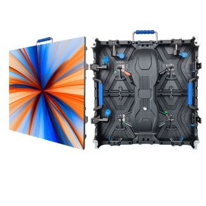 P4.81 P3.91 Indoor Stage Event Led Screens Flexible Backdrop Screen 60Hz Frame