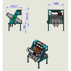 Advanced Multifunction Arabic Gum Color Sorter With Good Performance