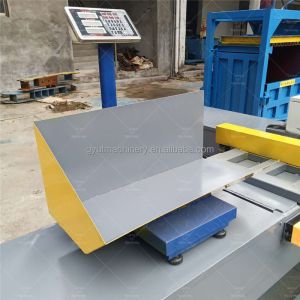 Beverage Towel Rags Small Baler with Hydraulic Rag Packing Baler Machine and