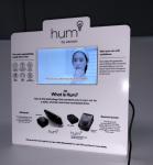 POP 10.1 inch mini lcd monitor, IR sensor video player, video shelf talker
