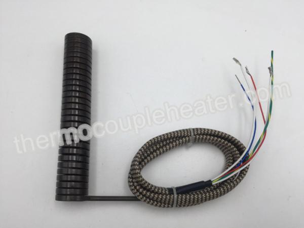 Quality Hot Runner  Electric Coil / Spring Heaters With Silicone Vanished Fiberglass Leads wholesale