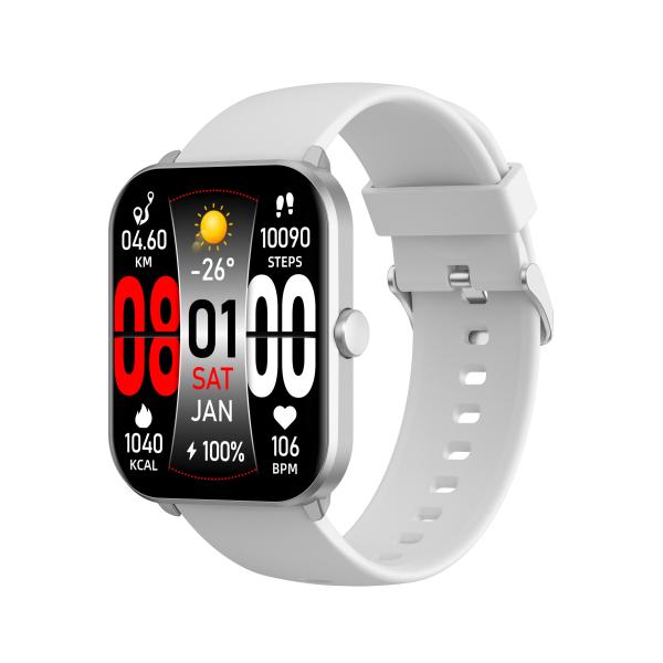 KW235M 2.02" TFT Color Screen Smart Watch White Colour Waterproof IP68