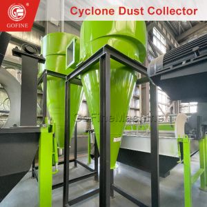 Compact Cyclone Filter For Organic Fertilizer Granulator Dust Collection