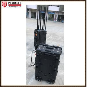 8 Antenna Cell Phone Reception Blocker Scrambler RCIED Convoy jammer 1300W