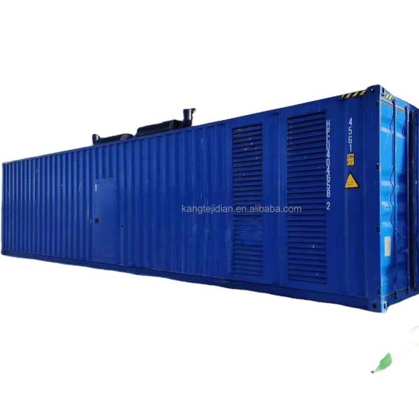 1000KW Kontec Natural Gas Generator for Russian Market Powered by CAMC 50HZ