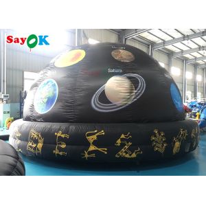 Portable Inflatable Planetarium With Printed Pattern Inflatable Star Dome Tent