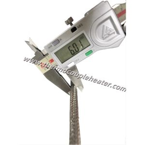 Efficient & Flexible: 6x6mm Square Braided Hot Runner Manifold Heater