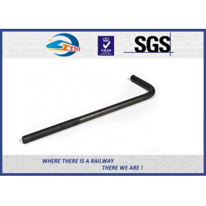 L shaped or J shaped Bent Anchor Bolts with Plain Finish or Hot Dipped
