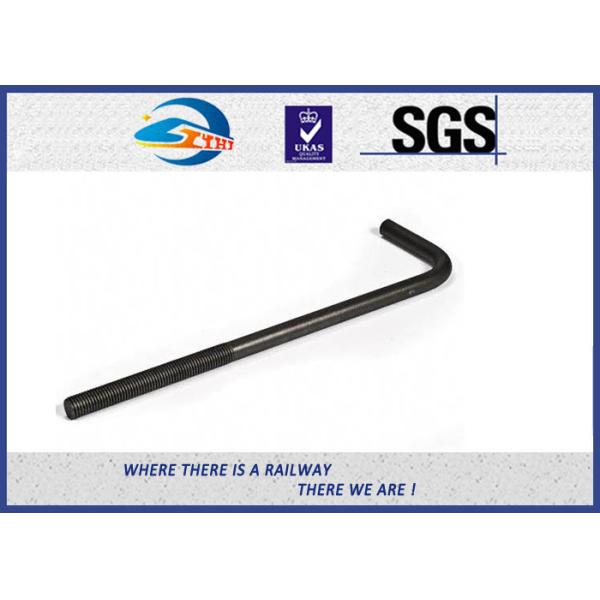 L shaped or J shaped Bent Anchor Bolts with Plain Finish or Hot Dipped