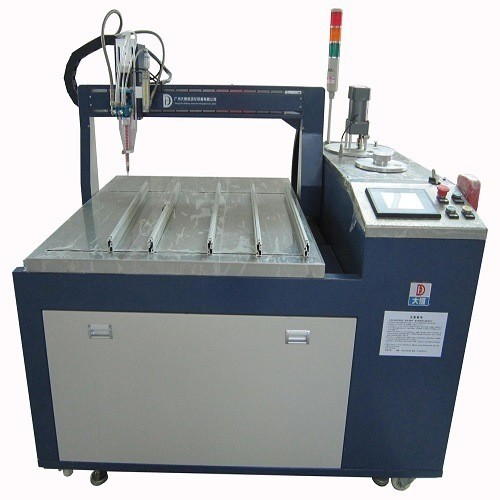 Static or Dynamic Stirring Method Automatic Gluing Machine for Solar Panel 260kg