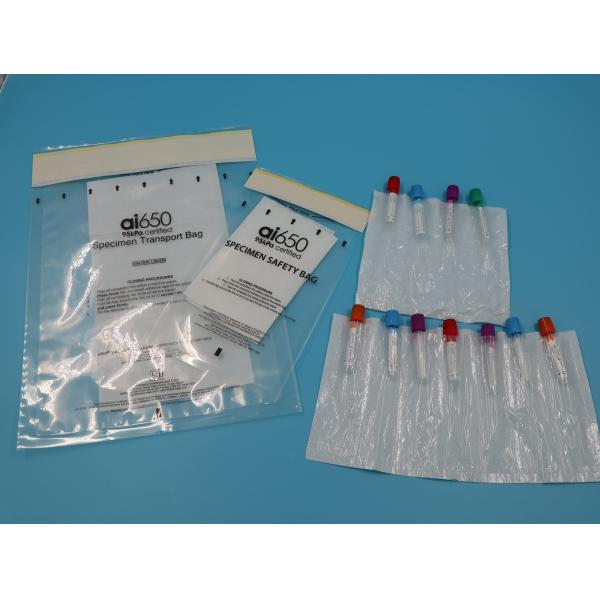 Quality AI 650 Biological Specimen Transport Bag Leakproof, Tamper-Evident Compliant Sample Bag wholesale