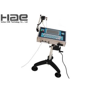 DOD Inkjet Coding Printing Machine With Rotary Table Conveyor