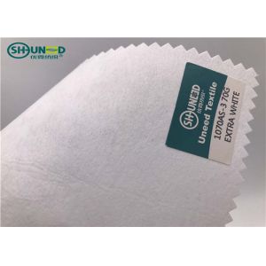Garment Non Woven Fabric / Embroidery Backing Material Soft Hand Feeling
