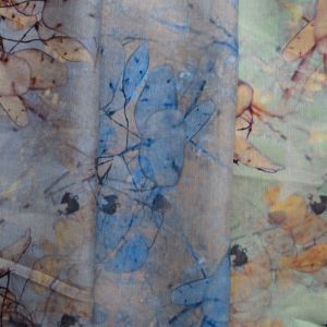 Twill Viscose Tie Dye Rayon Challis Fabric meaning Floral Digital Printed