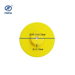 Cheap UHF Tags for Cow Cattle Livestock Identification Tags electronic ear tags for cattle for sale