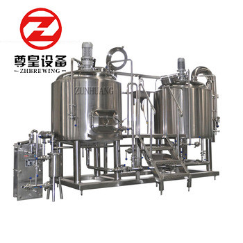 Quality Bright 600l Micro Brewing Systems With Fermentation Tanks PLC Controlled wholesale