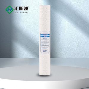 Household 5 Micron White 10 Inch PP Cotton Sediment Water Filter Cartridge for