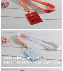 China Riveted sublimation lanyards wholesaler, factory direct rivet sublimated print neck ribbons on sale