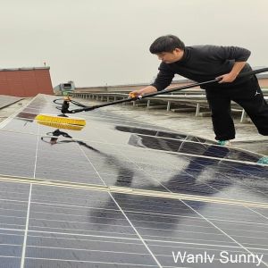 Metallurgical Industry Single-Head Rotary Brush Solar Panel Cleaning Brush with