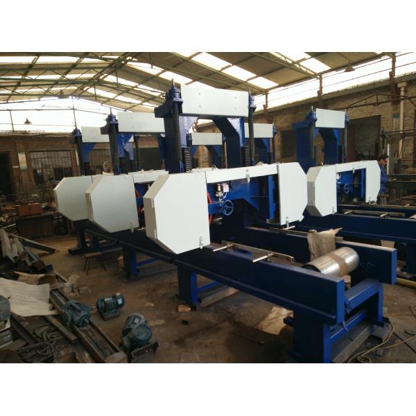 Multiple Heads Horizontal Band Resaw Machine/6 heads Timber cutting bandsaw Mill
