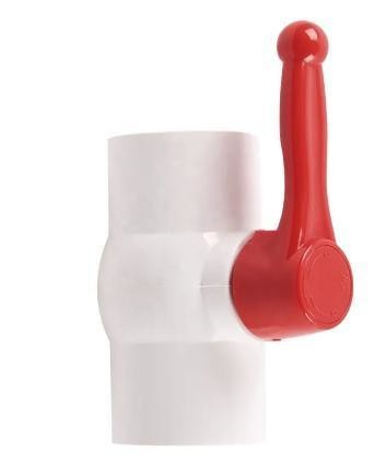 QX-001 Long Handle 1/2 rdquor -4 rdquor PVC Ball Valve with Thread or Socket