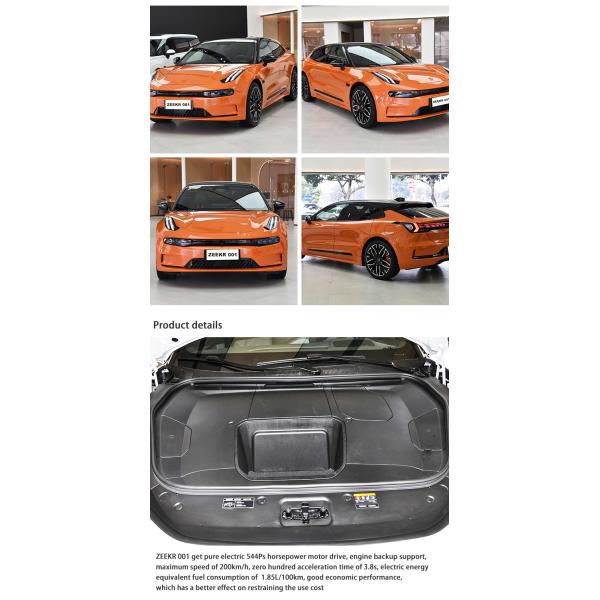 Powerful Used Sedan EV Cars 100kwh Sustainable And Greener Future