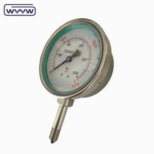 OEM ODM OBM High Pressure Gauge Liquid Filled Utility Pressure Gauge 1000 Bar