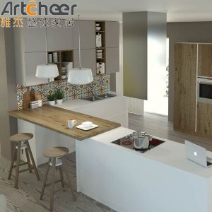 Customized Size European Style Kitchen Furniture in Plywood with Modular Cupboard Set