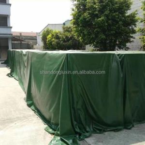 2m-100m Width Waterproof PVC Coated Polyester Fabric Tarpaulin for Multiple