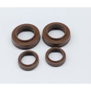 Cheap FKM VITON Material Pneumatic Cylinder Rod Dust Seal Wiper Ring PDU Type Brown for sale