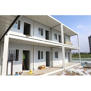 Earthquake Resistant Portable Site Office Cabin , 20ft Temporary Site Cabins