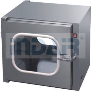 Static Type Stainless Steel Pass Box Clean Room Double Walled Construction