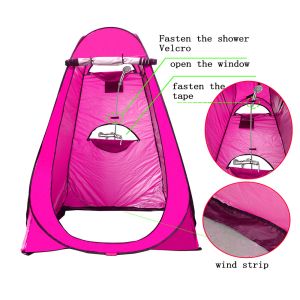Individual Pop Up Shower Tent , Pop Up Pod Portable Shower Station And Privacy