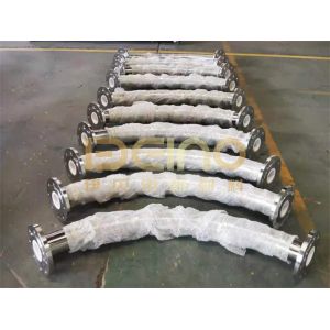 Cheap Ceramic lined wear-resistant pipe are used for coal powder transportation in thermal power plants for sale