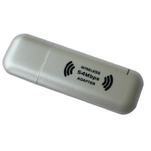 LED WiFi dongle Wireless 54mbps Adapter GWF-2D33 Built in PCB antenna with AES