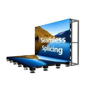 RGB COB Transparent Ultra Thin Flexible Led Screen Event Advertising Display