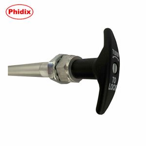 Durable Push-Pull Twist Lock Control Handle With Secure Locking Mechanism