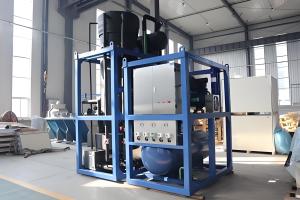 Cheap 500kg Air Cooled Ice Flake Maker Machine With Bitzer Compressor And Danfoss Valve for sale