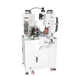 Fully Automatic Two Head Terminal Electronic Wire Striping Belt Pressing Machine