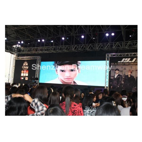 DIP 546 PH16 Static Outdoor LED Screen Rental , RGB LED Video Display For Public
