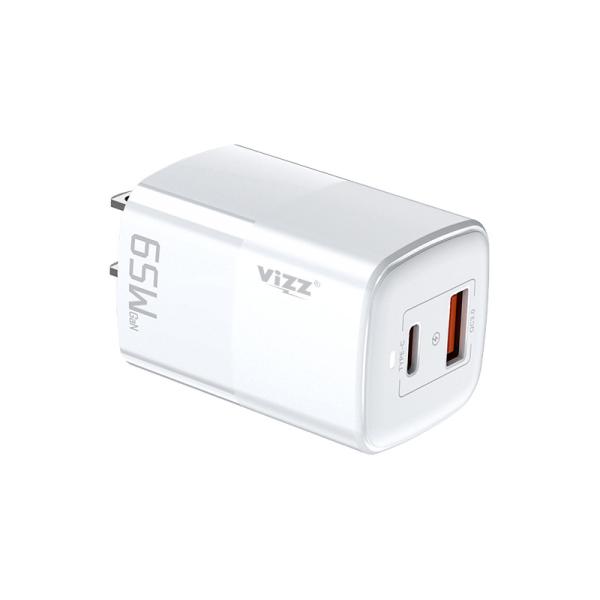 Quality Super Fast 65w GaN Charger Type C Dual Port QC3. 0 Quick Charging wholesale