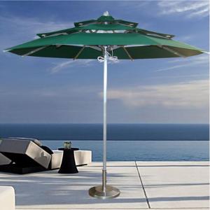 Cheap Greece Tommy Bahama Windproof Beach Umbrella , Wind Resistant Patio Umbrella for sale