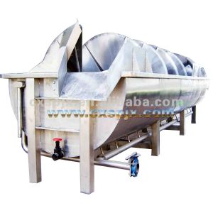 High Productivity Poultry Slaughter Machine with Stainless Steel Screw Chiller