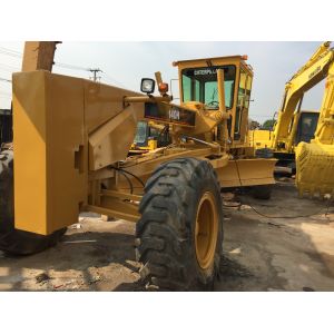 Used Caterpillar 140H Motor Grader 21T weight 3176C engine with Original Paint