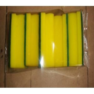 Horizontal packaging machine for sponge , scourer, foam, baorbent cloth
